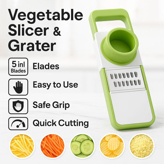 5 in 1 Multifunction Vegetable Slicer Cutter