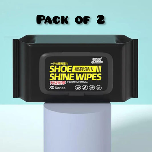 Pack Of 2 Portable Shoes Cleaning Wipes, Disposable Shoe Wipes, Dirt Cleaning Wipes