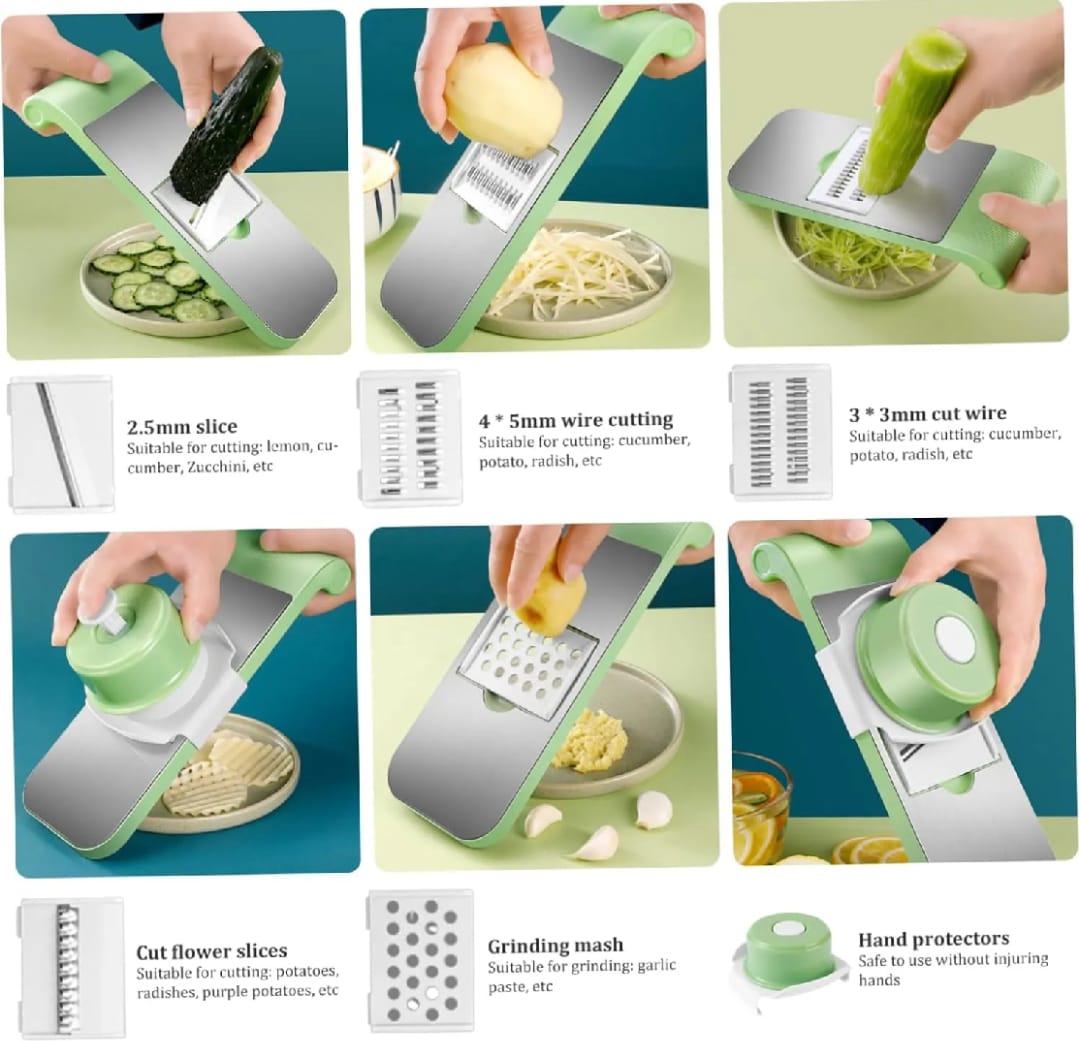 5 in 1 Multifunction Vegetable Slicer Cutter