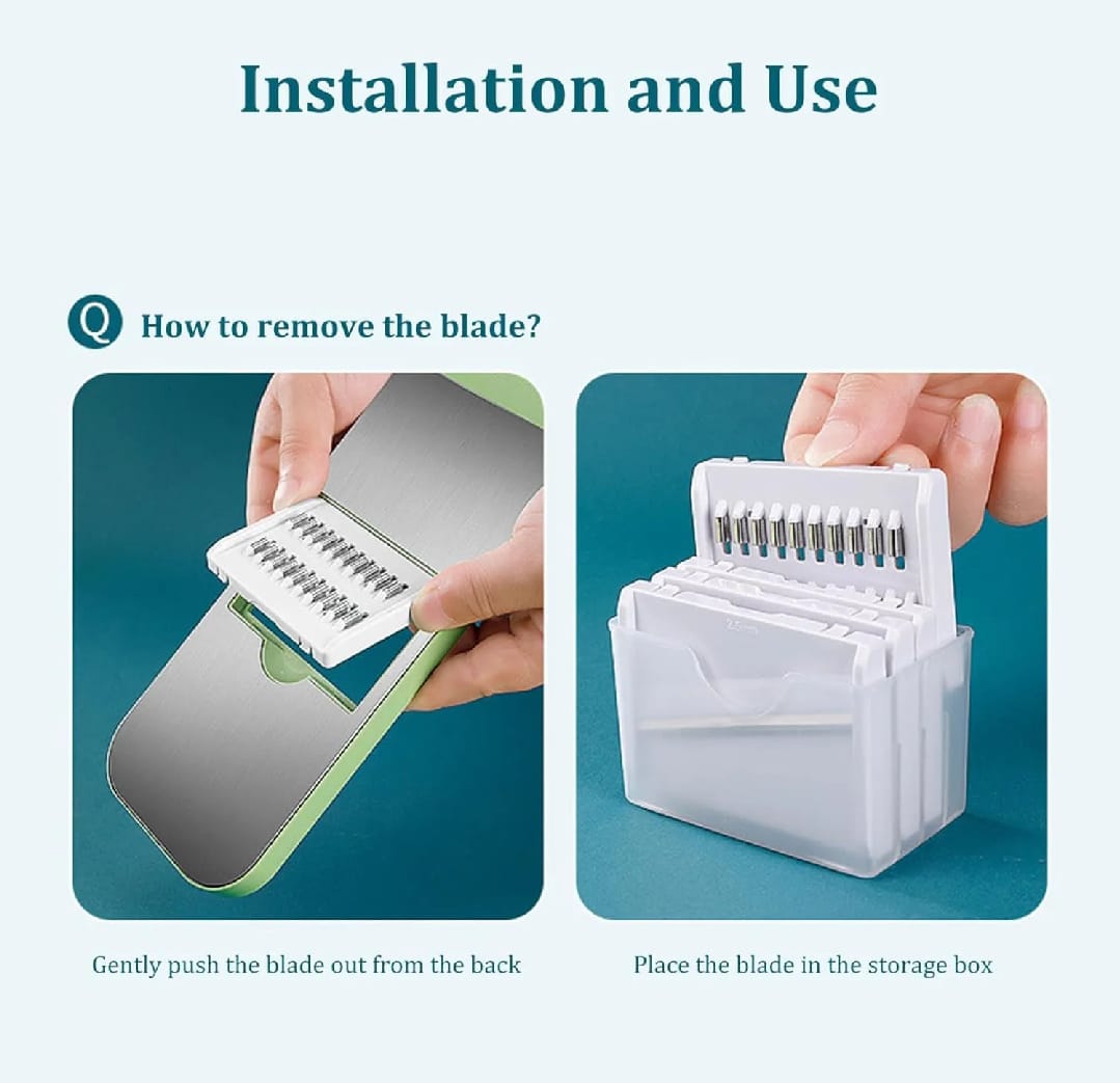 5 in 1 Multifunction Vegetable Slicer Cutter