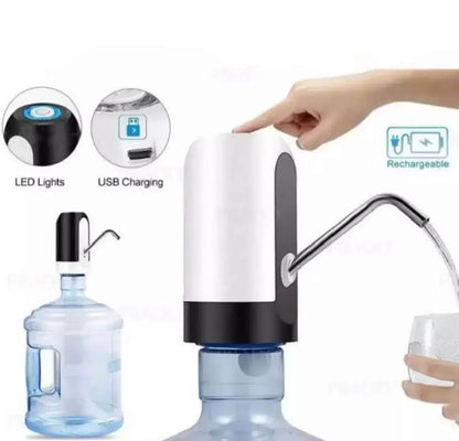 Automatic Rechargeable Electric Water Pump Dispenser for Home & Travel USB Wireless