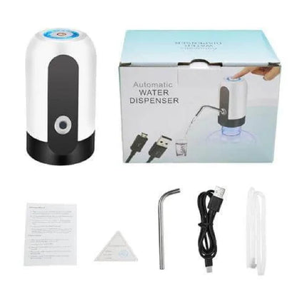 Automatic Rechargeable Electric Water Pump Dispenser for Home & Travel USB Wireless