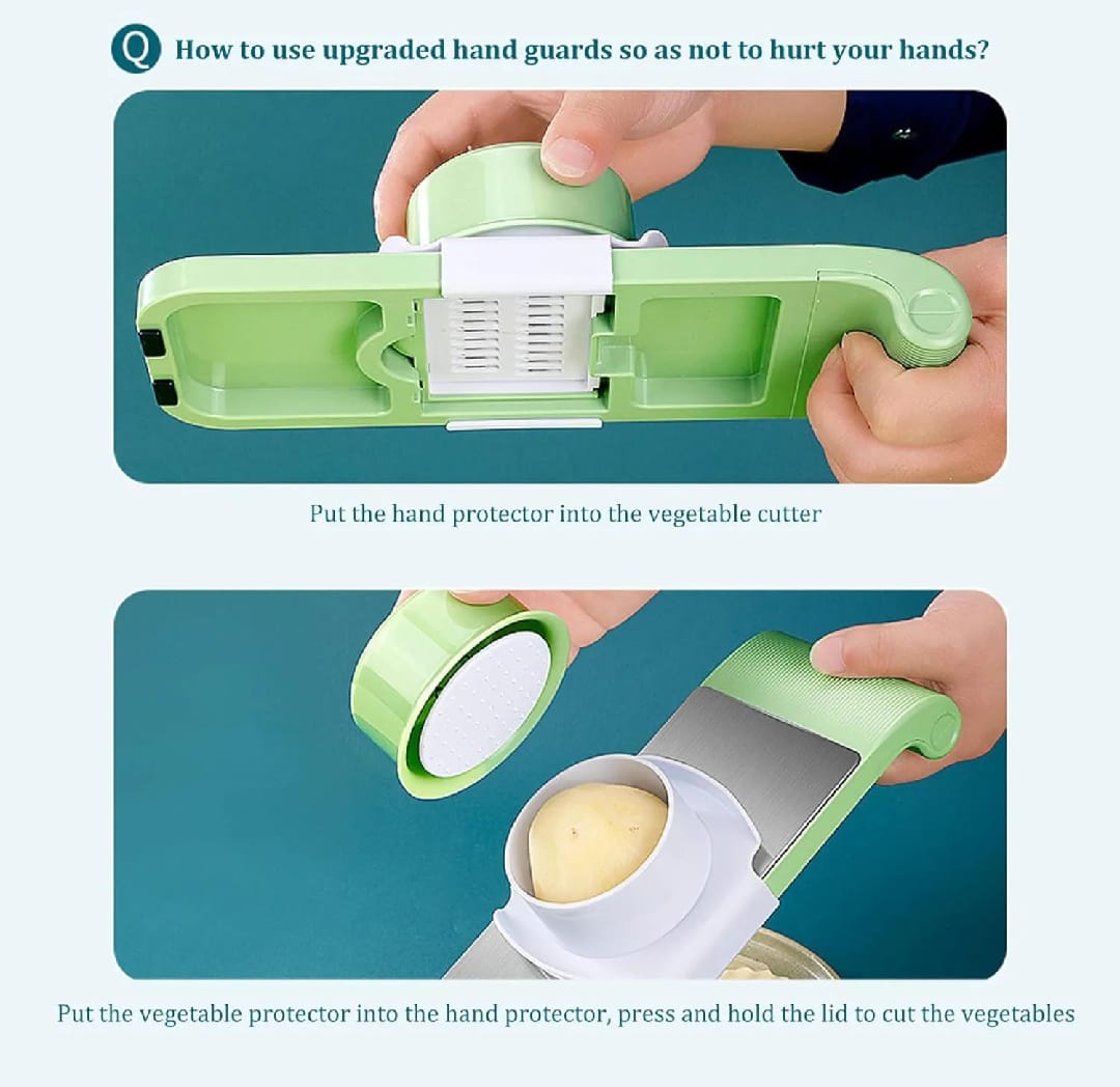 5 in 1 Multifunction Vegetable Slicer Cutter