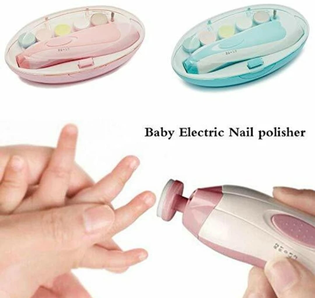 Baby Nail Cutter Clippers Kit File for Kids Safe Electric Baby Nail Trimmer