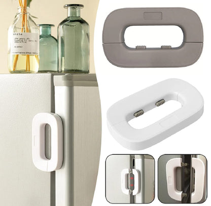 Multifunctional Fridge Door Drawer Lock, Household Refrigerator Lock, Baby Security Cabinet Lock