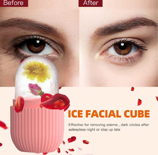 Ice Roller for Face Enhance Skin Glow Reusable Facial Massager