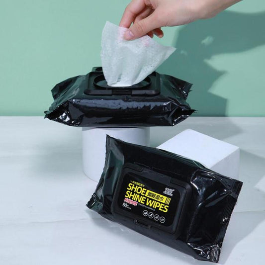 Pack Of 2 Portable Shoes Cleaning Wipes, Disposable Shoe Wipes, Dirt Cleaning Wipes