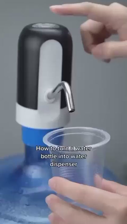 Automatic Rechargeable Electric Water Pump Dispenser for Home & Travel USB Wireless